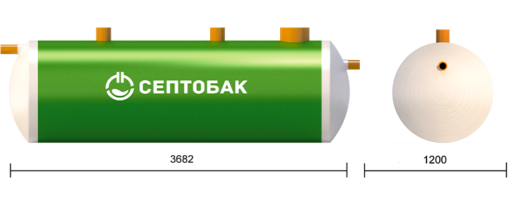 Септобак БИО 4.0 PR размеры