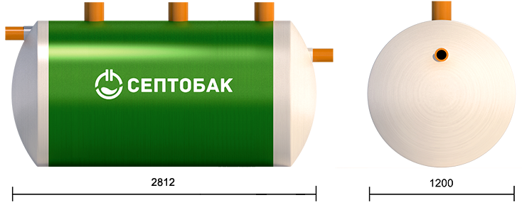 Септобак БИО 3.0 размеры